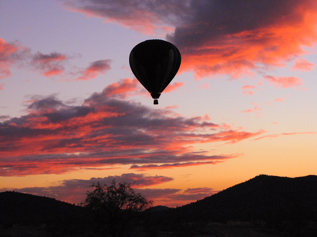 Hot air balloon rides in Phoenix, Arizona